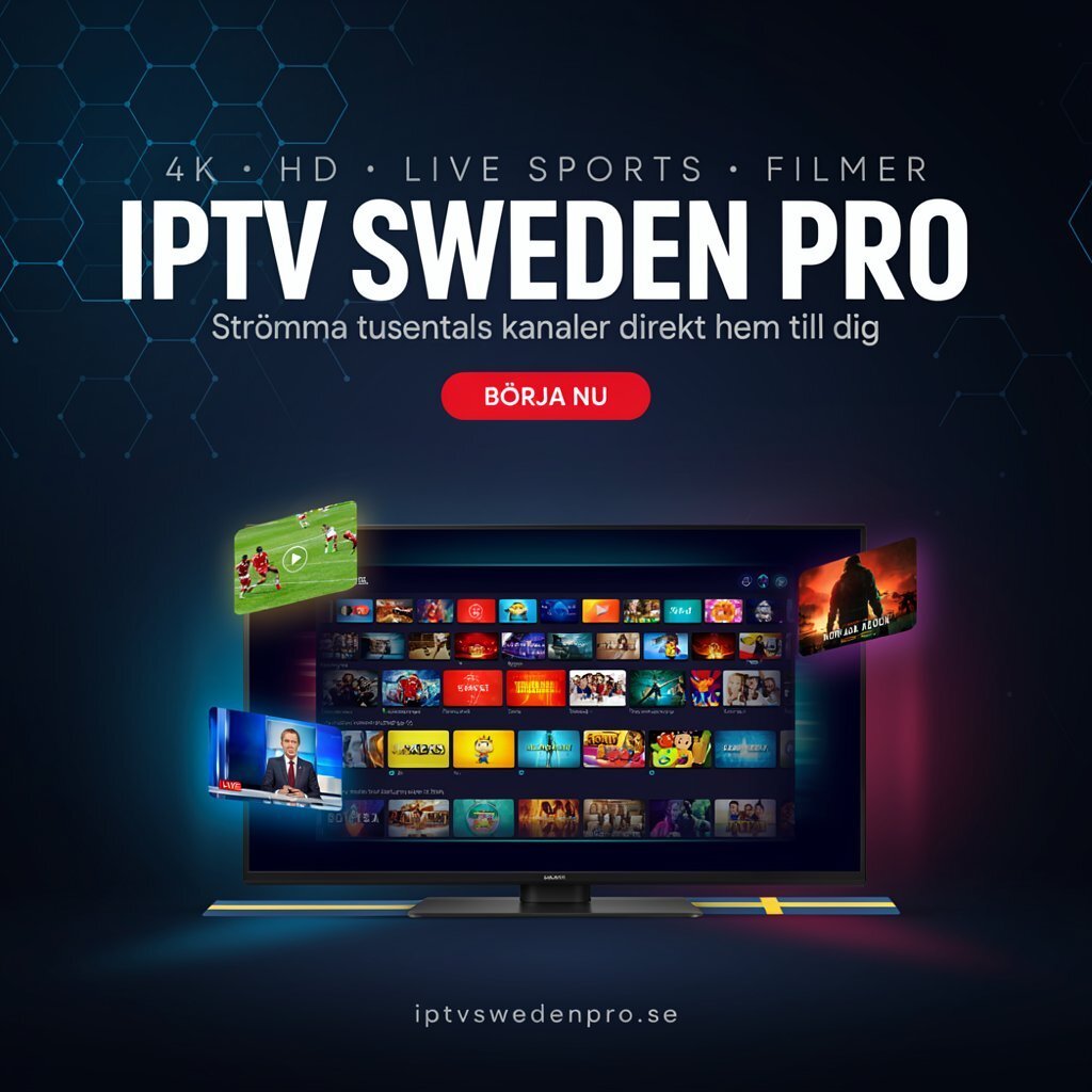 Bästa IPTV Sverige